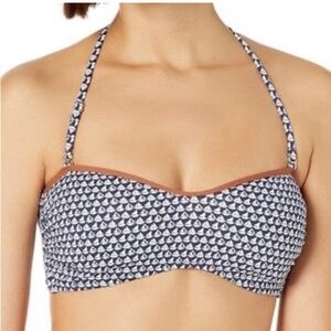 Sperry Deep Sea bandeau bikini top size XL New‎ with Tags
